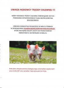 Plan bezpieczeństwa biologicznego.